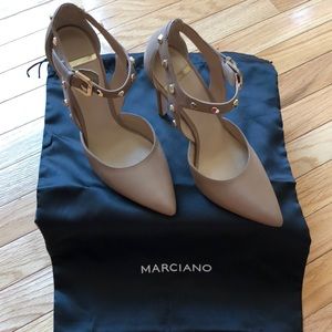 Marciano studded heels